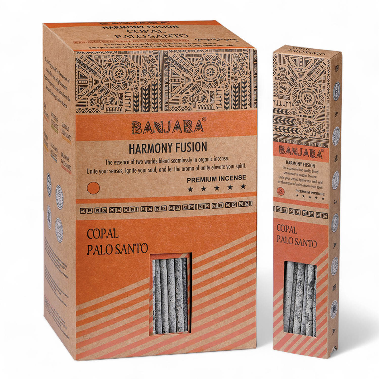 Banjara Copal Palo Santo Smudge Sticks – Harmony Fusion1
