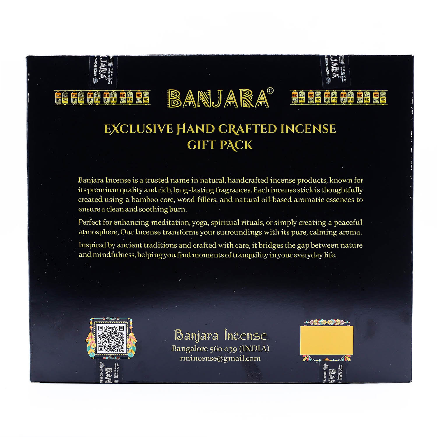 Banjara Harmony Fusion Smudge Sticks - Set of 6 Gift Pack2