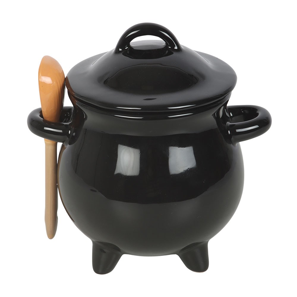Mischief and Magic Cauldron Soup Bowl with Spoon3