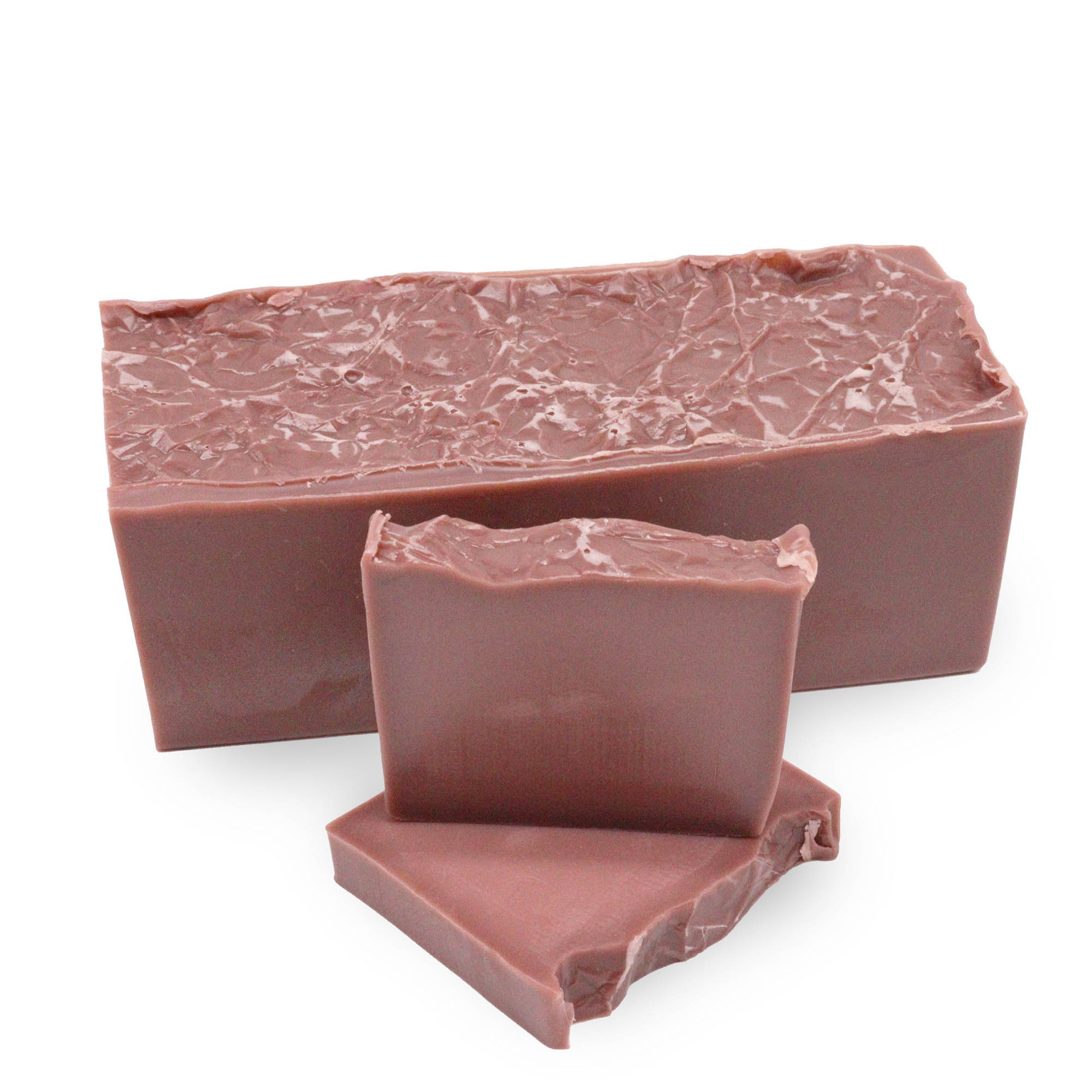 Raspberry and Vanilla Sliced Soap Loaf (13 Pieces)