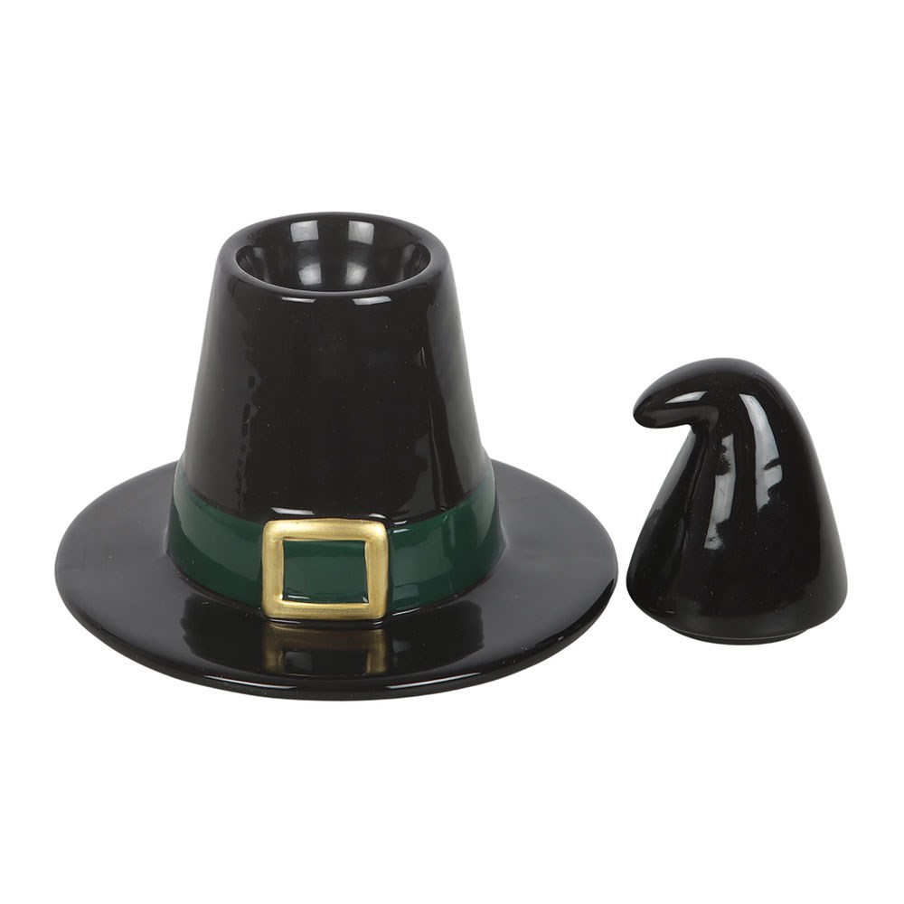 Black Witch Hat Oil Burner & Wax Melt Warmer1