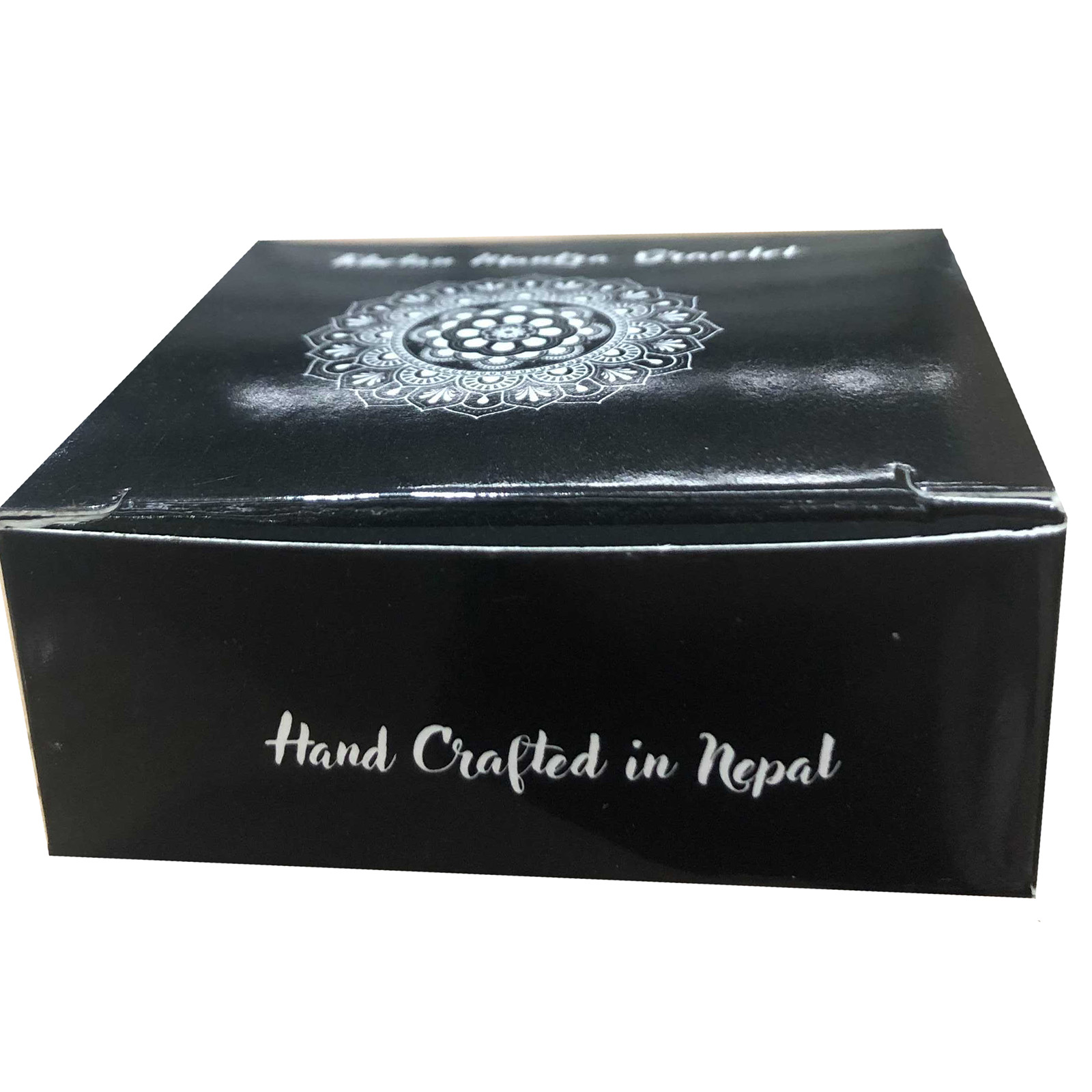 Handcrafted Copper Tibetan Bangle - Flower of Life3