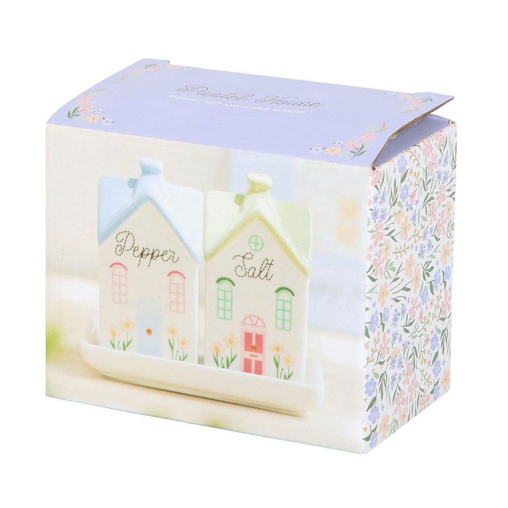 Pastel House Salt and Pepper Shakers4