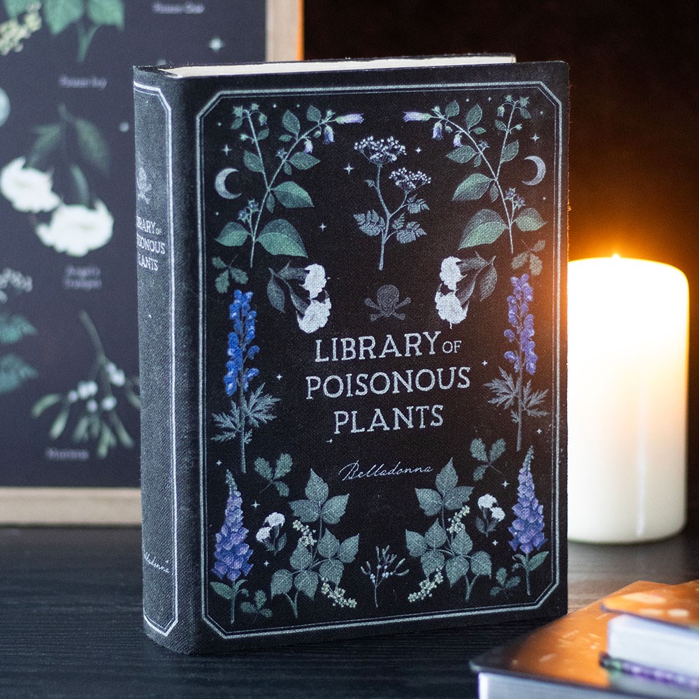 Library of Poisonous Plants Book Shaped Storage Box3