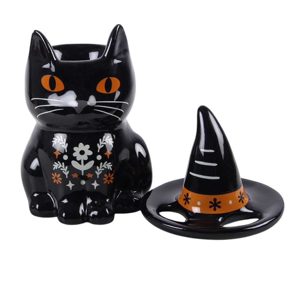Frightful Folk Black Cat Oil Burner1