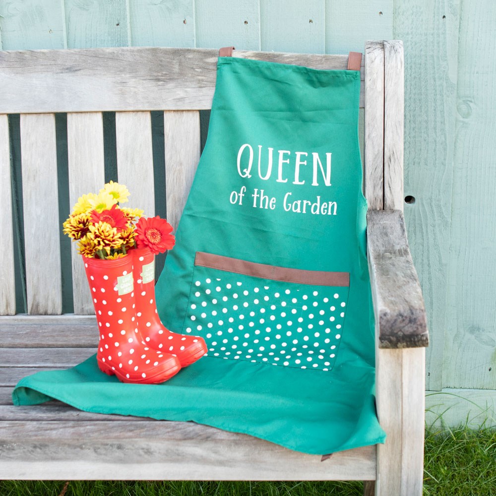 Red Polka Dot Welly Boot Garden Flower Planter2