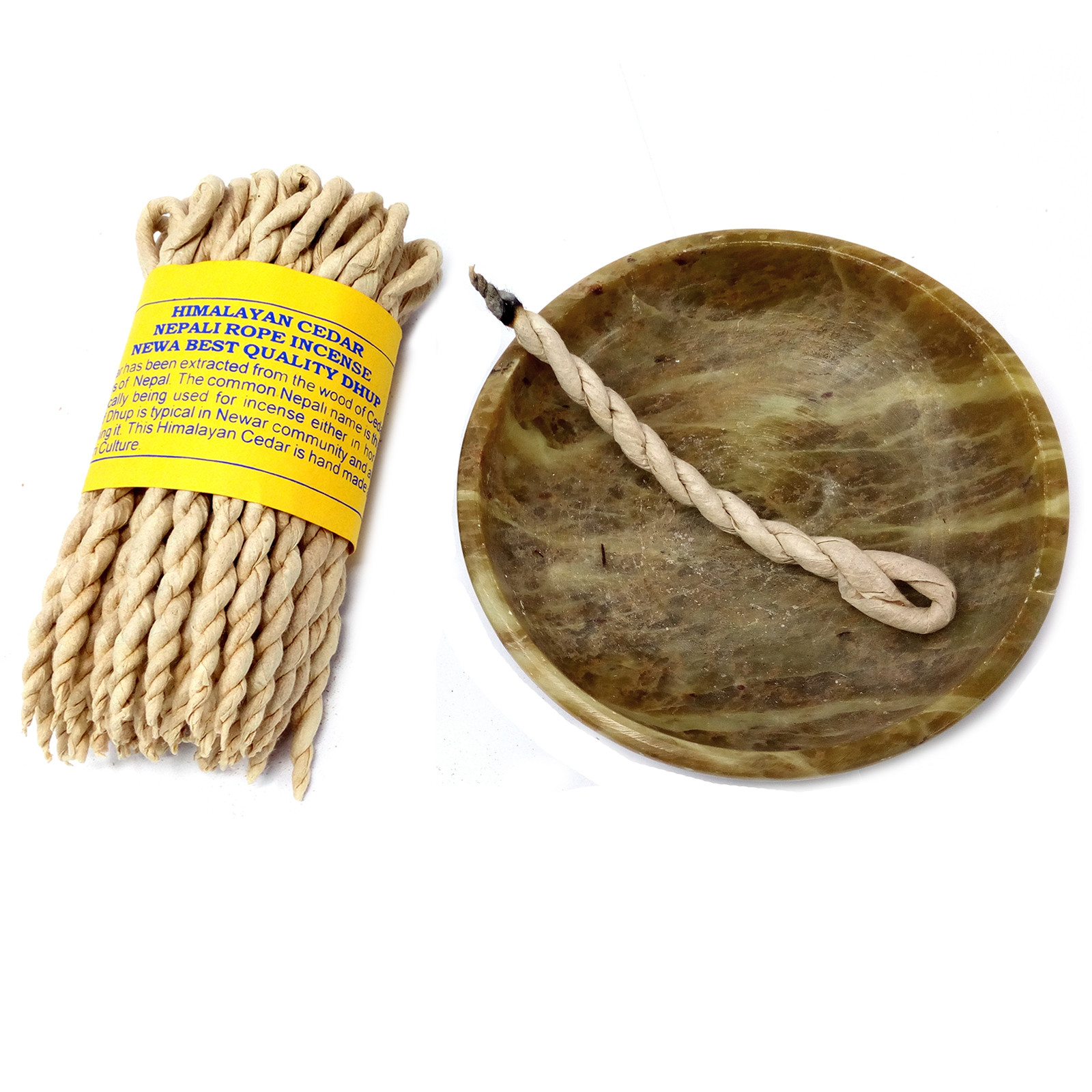 Pure Herbs Authentic Nepali Cedar Rope Incense1