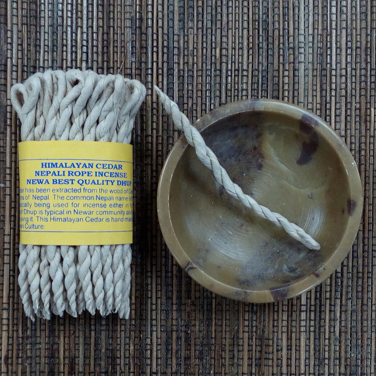 Pure Herbs Authentic Nepali Cedar Rope Incense2
