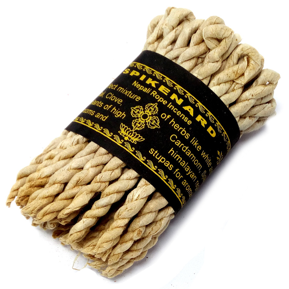 Pure Herbs Authentic Nepali Spikenard Rope Incense