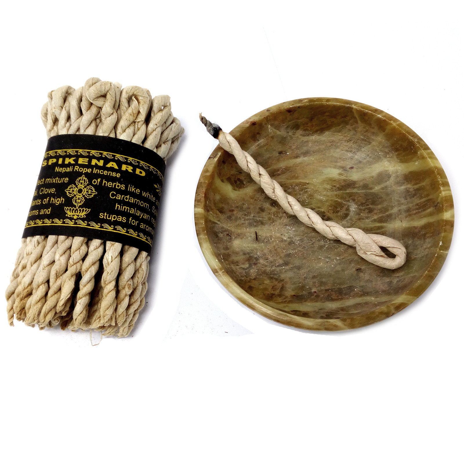 Pure Herbs Authentic Nepali Spikenard Rope Incense1