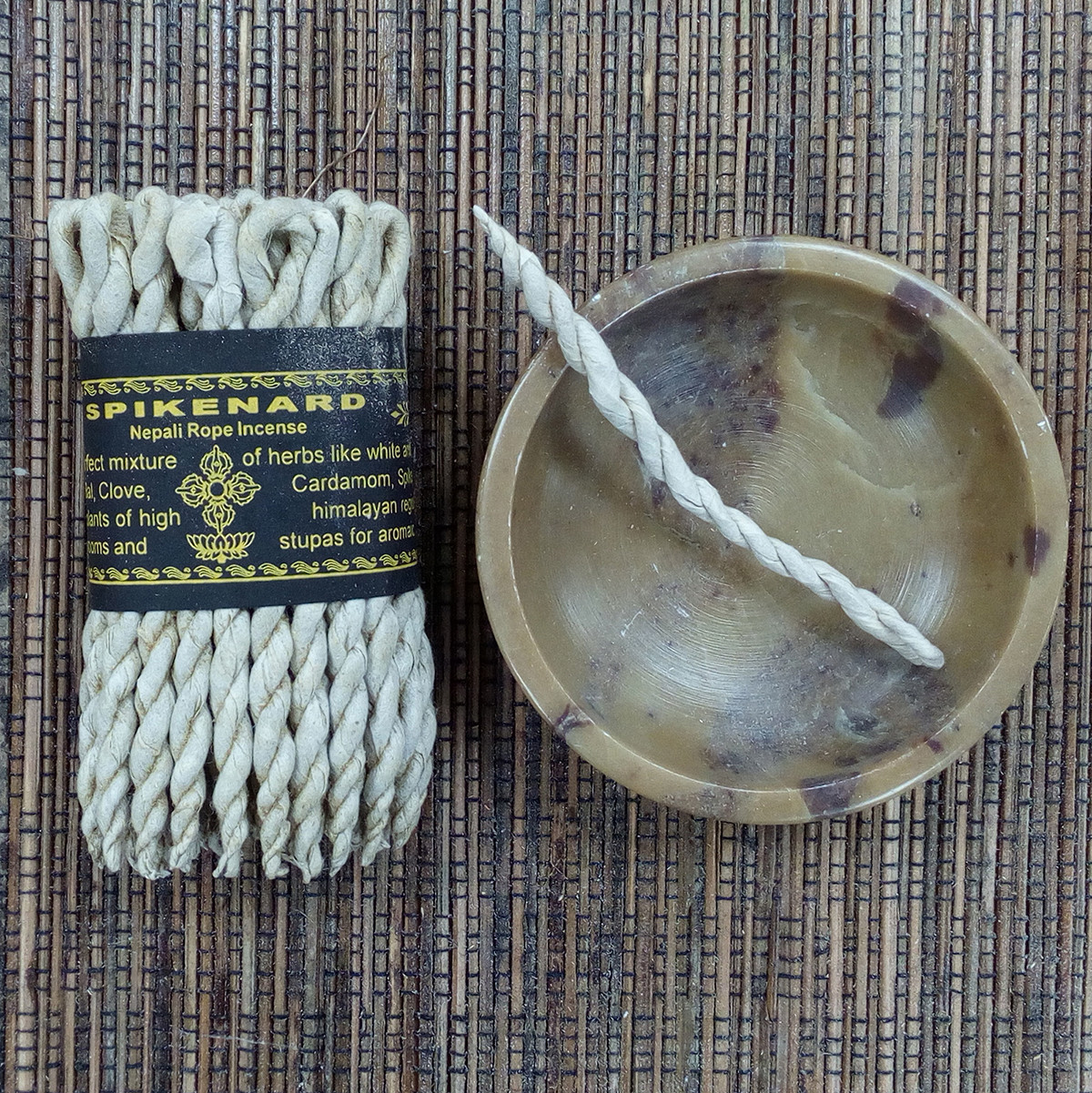 Pure Herbs Authentic Nepali Spikenard Rope Incense2