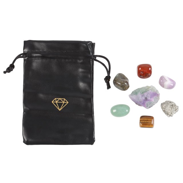 Manifestation Crystals for Luck & Abundance Gift Set2