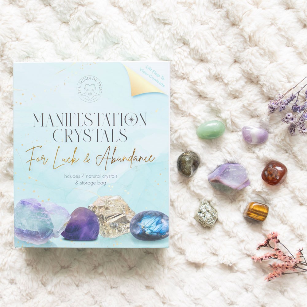 Manifestation Crystals for Luck & Abundance Gift Set3