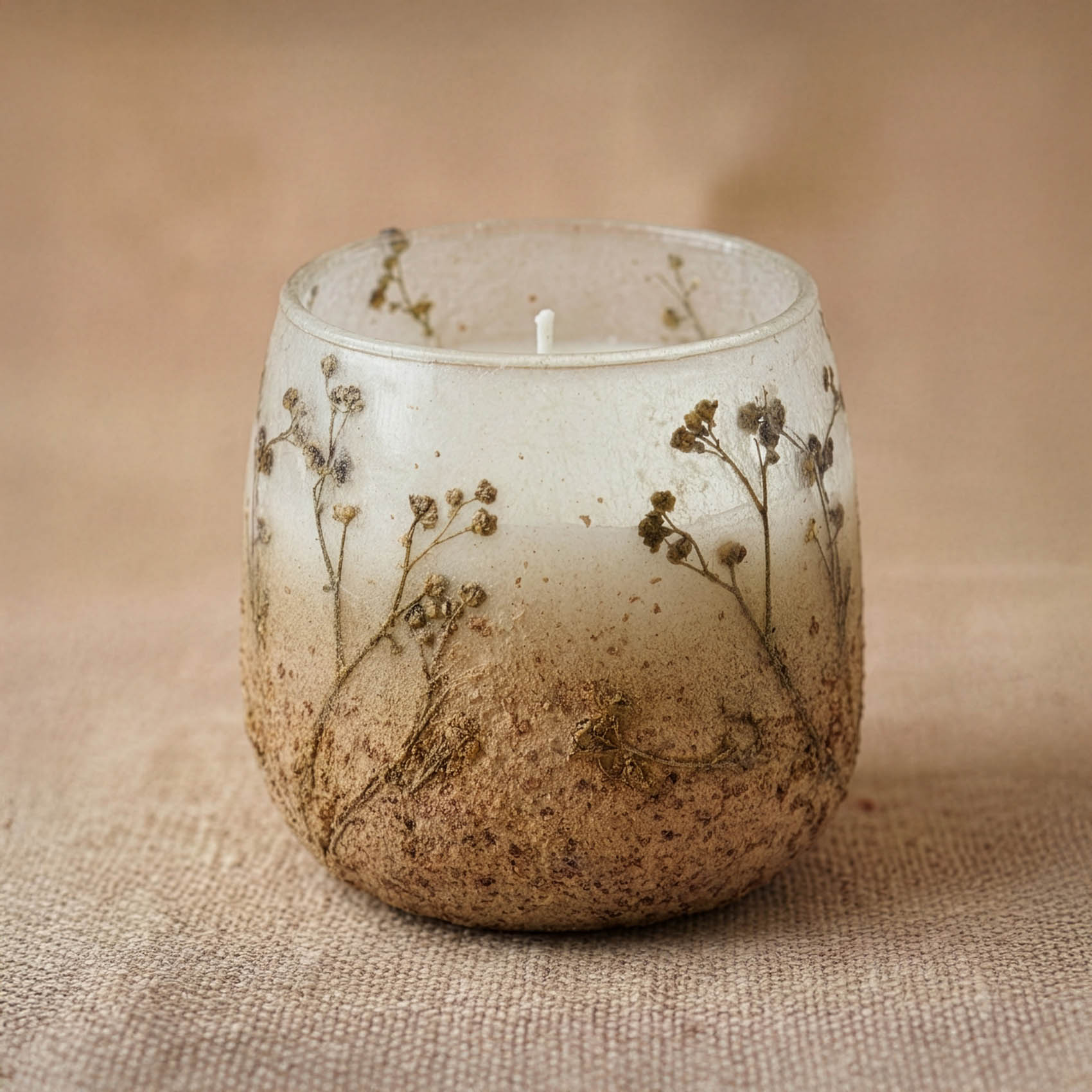 Medium Wildlight Woods Glass Jar Candle2