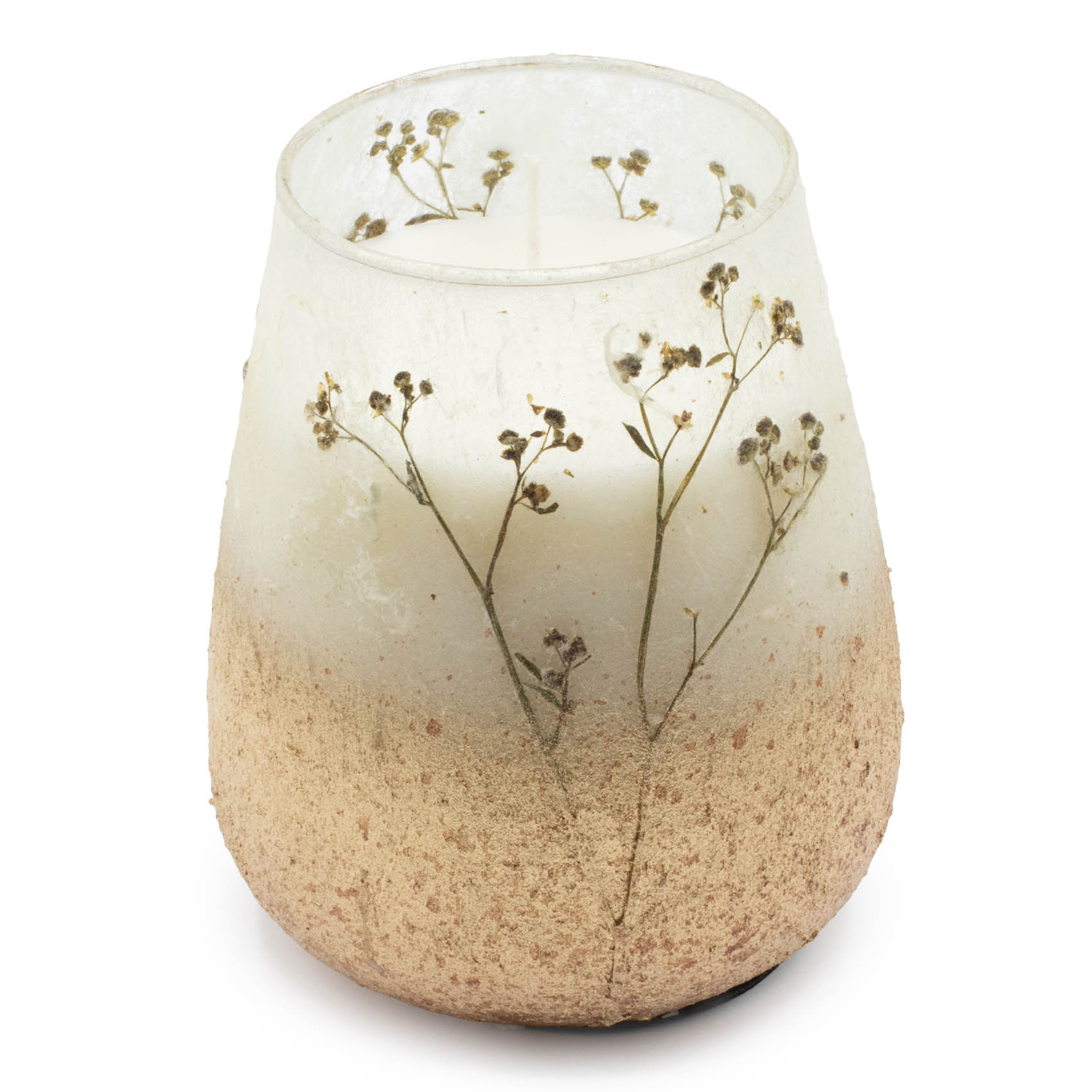 Tall Wildlight Woods Glass Jar Candle