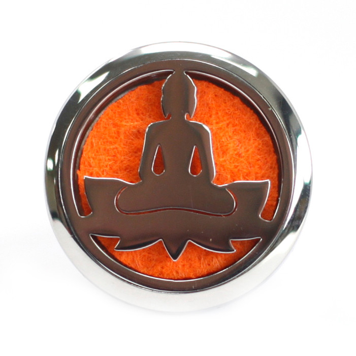 Lotus Buddha Aromatherapy Car Diffuser Kit - 30mm1
