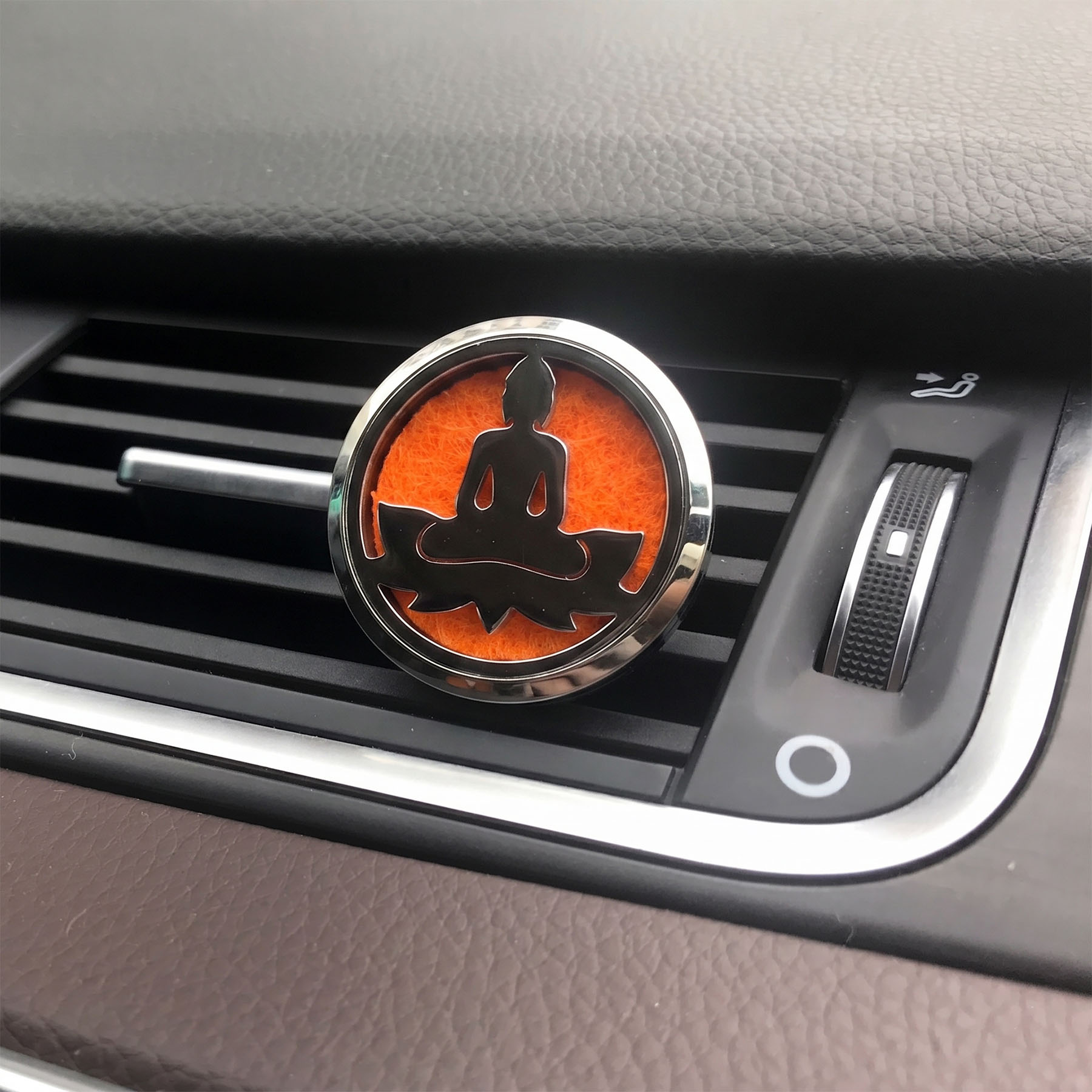 Lotus Buddha Aromatherapy Car Diffuser Kit - 30mm4