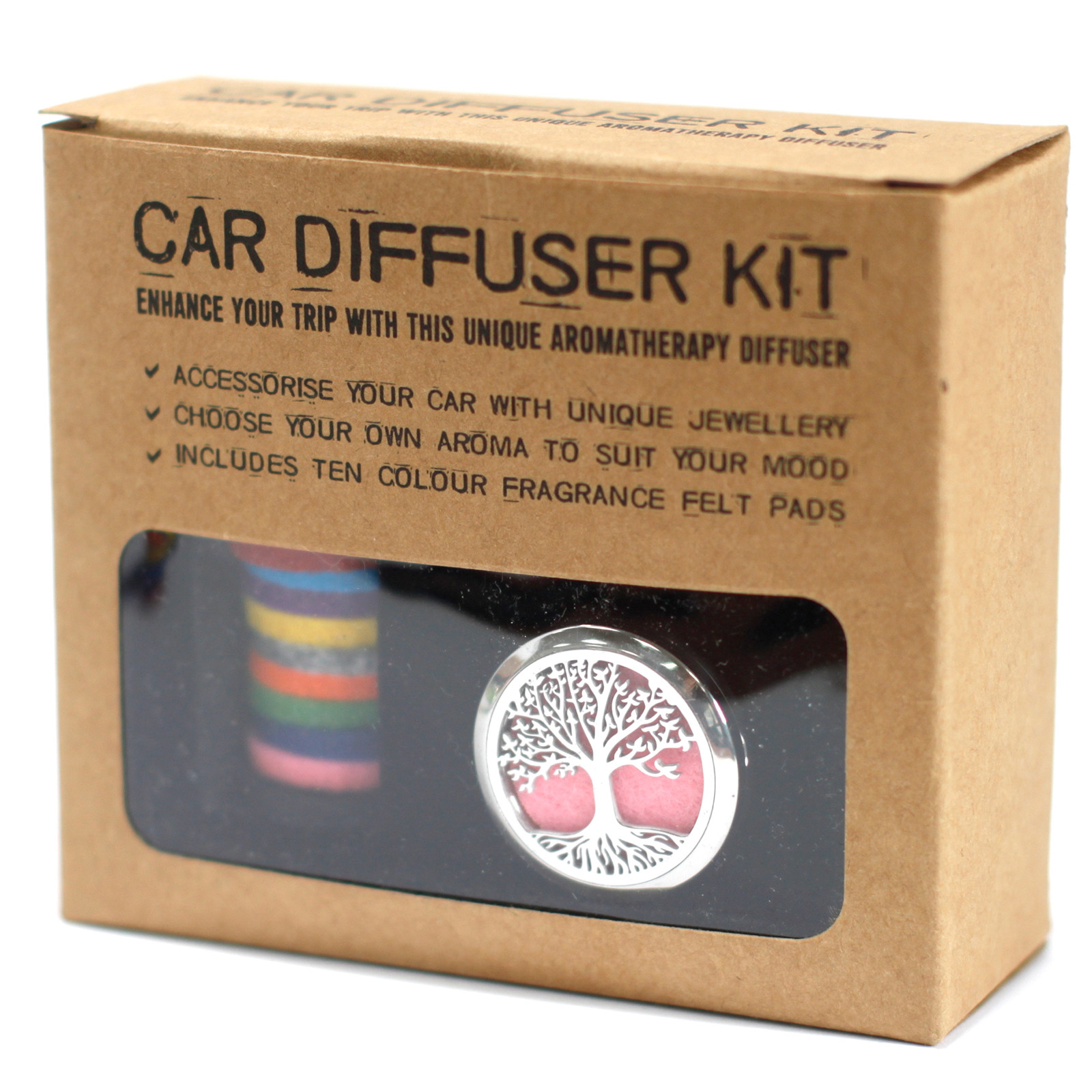 Lotus Buddha Aromatherapy Car Diffuser Kit - 30mm6