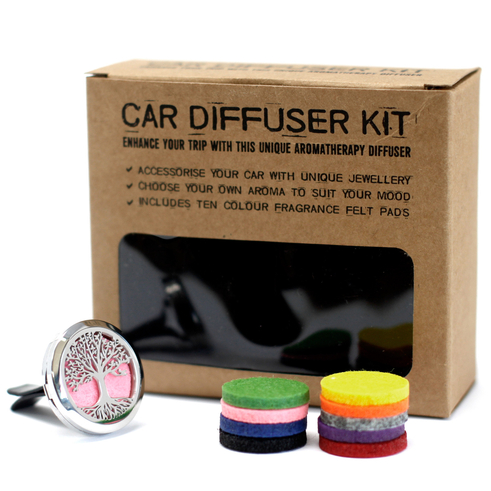 Tree of Life Aromatherapy Car Diffuser Kit - 30mm5