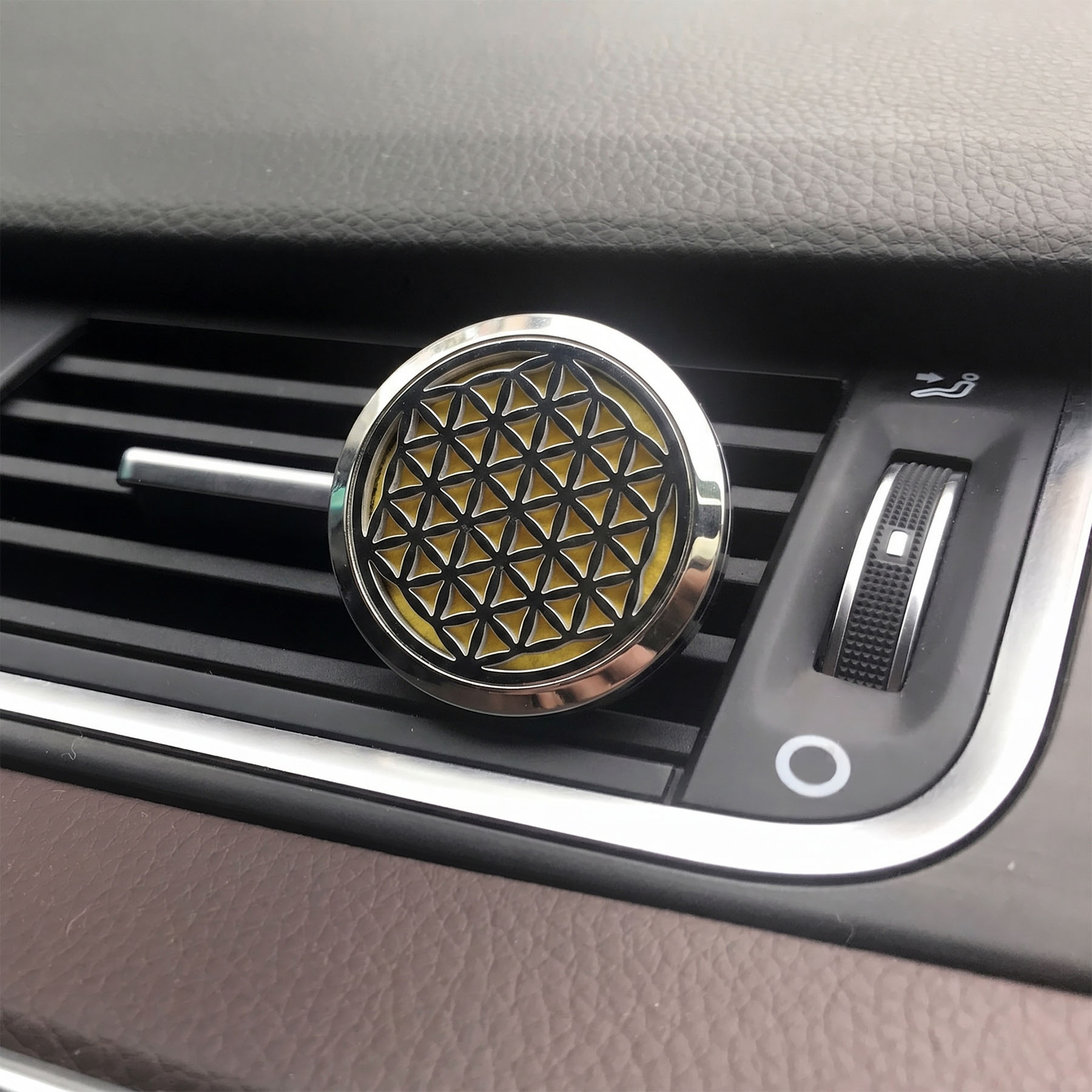 Flower of Life Aromatherapy Car Diffuser Kit - 30mm4