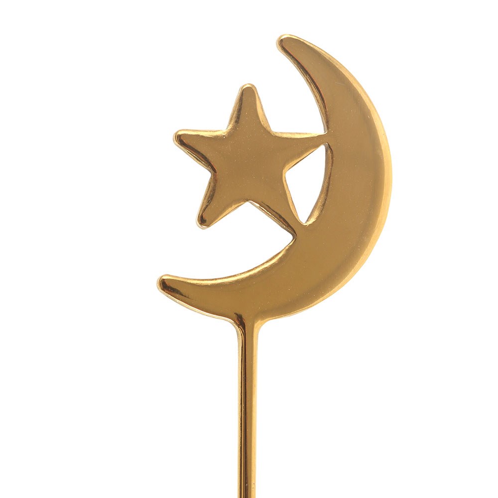 Star & Moon Gold Teaspoon Set - 4 Pack2