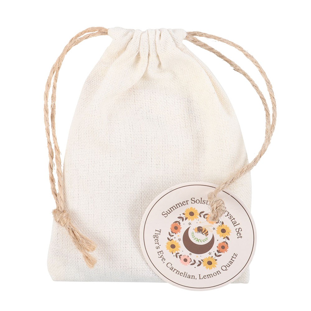 Summer Solstice Crystal Set - Sun Energy & Empowerment Stones3