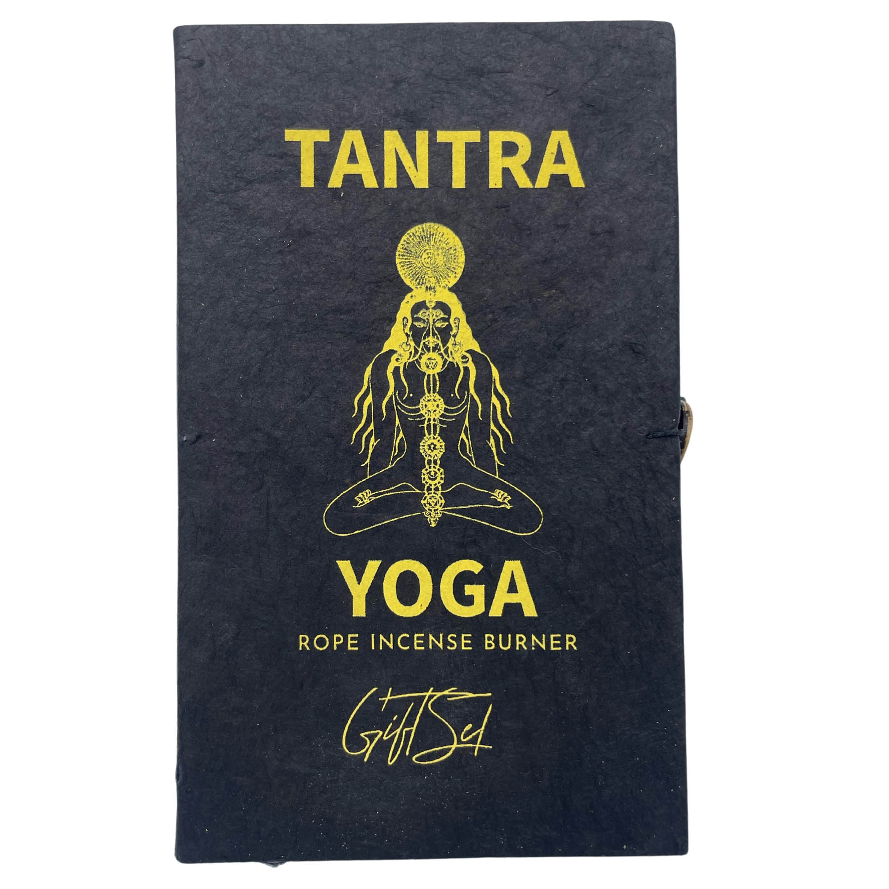 Tantra Yoga Rope Incense Gift Set with Silver-Plated Holder3