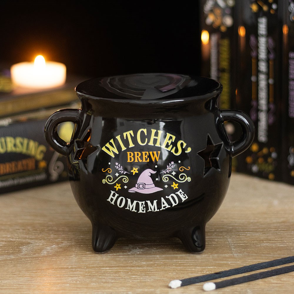 Witches Brew Cauldron Oil Burner & Wax Warmer3