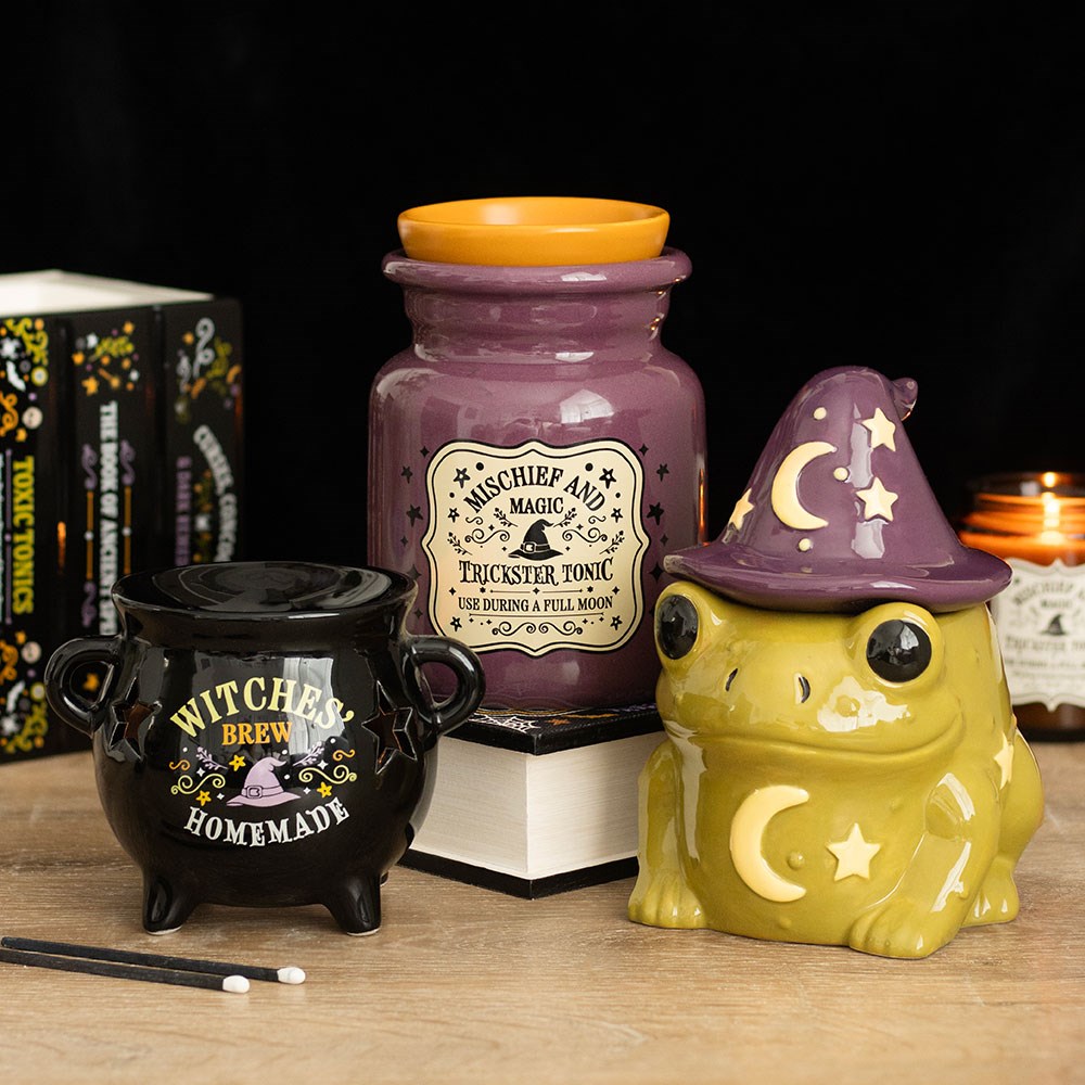 Witches Brew Cauldron Oil Burner & Wax Warmer4