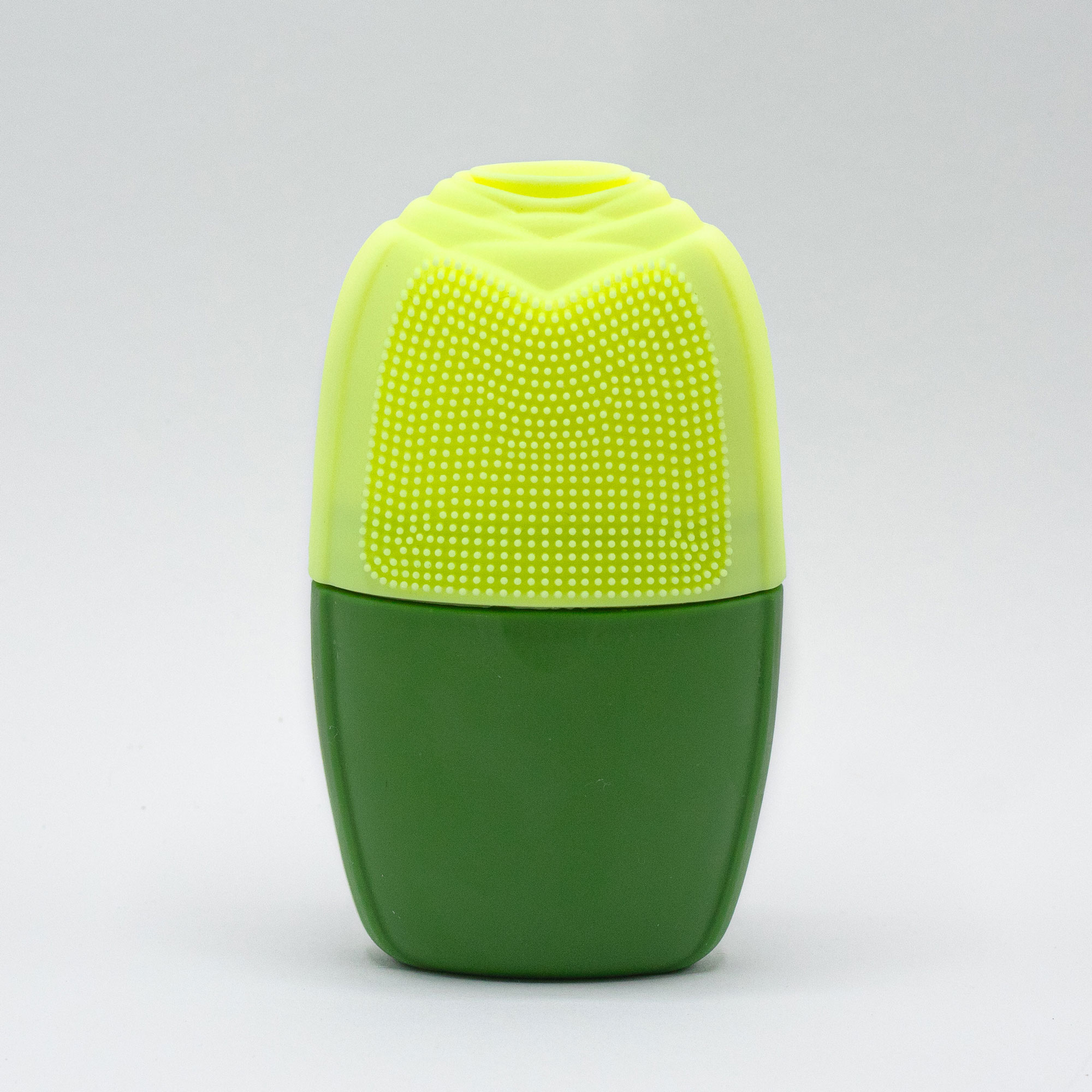 3-in-1 Green Silicone Ice Face Roller & Cleansing Brush1