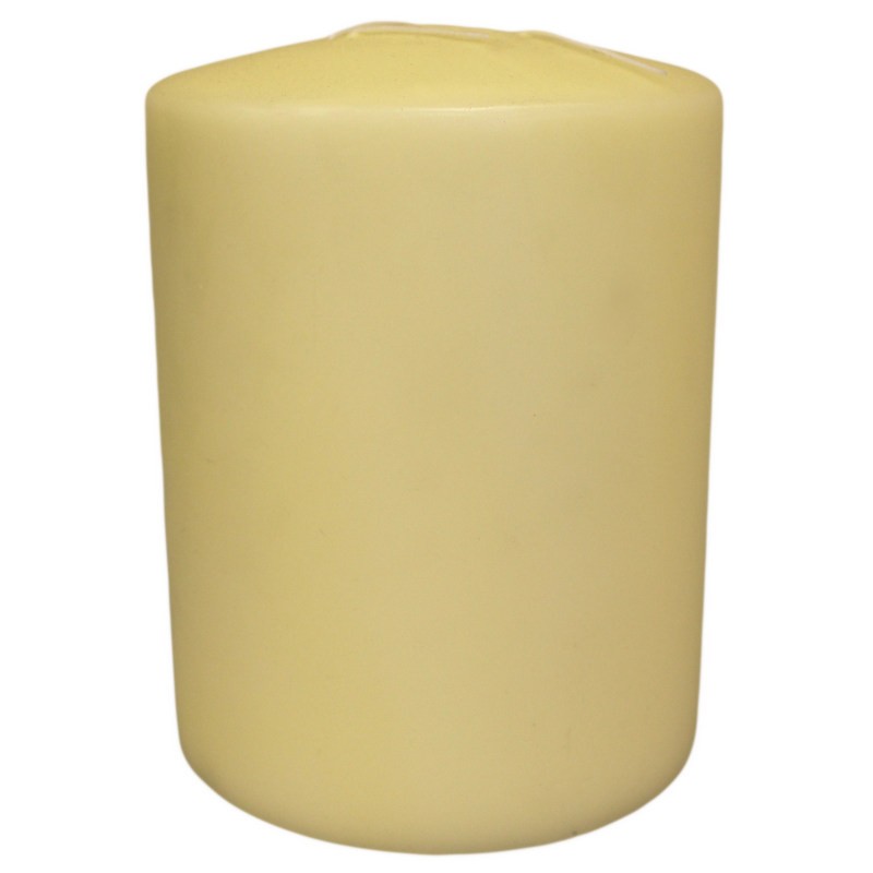 Large Ivory 3-Wick Church Candle – 200x150mm