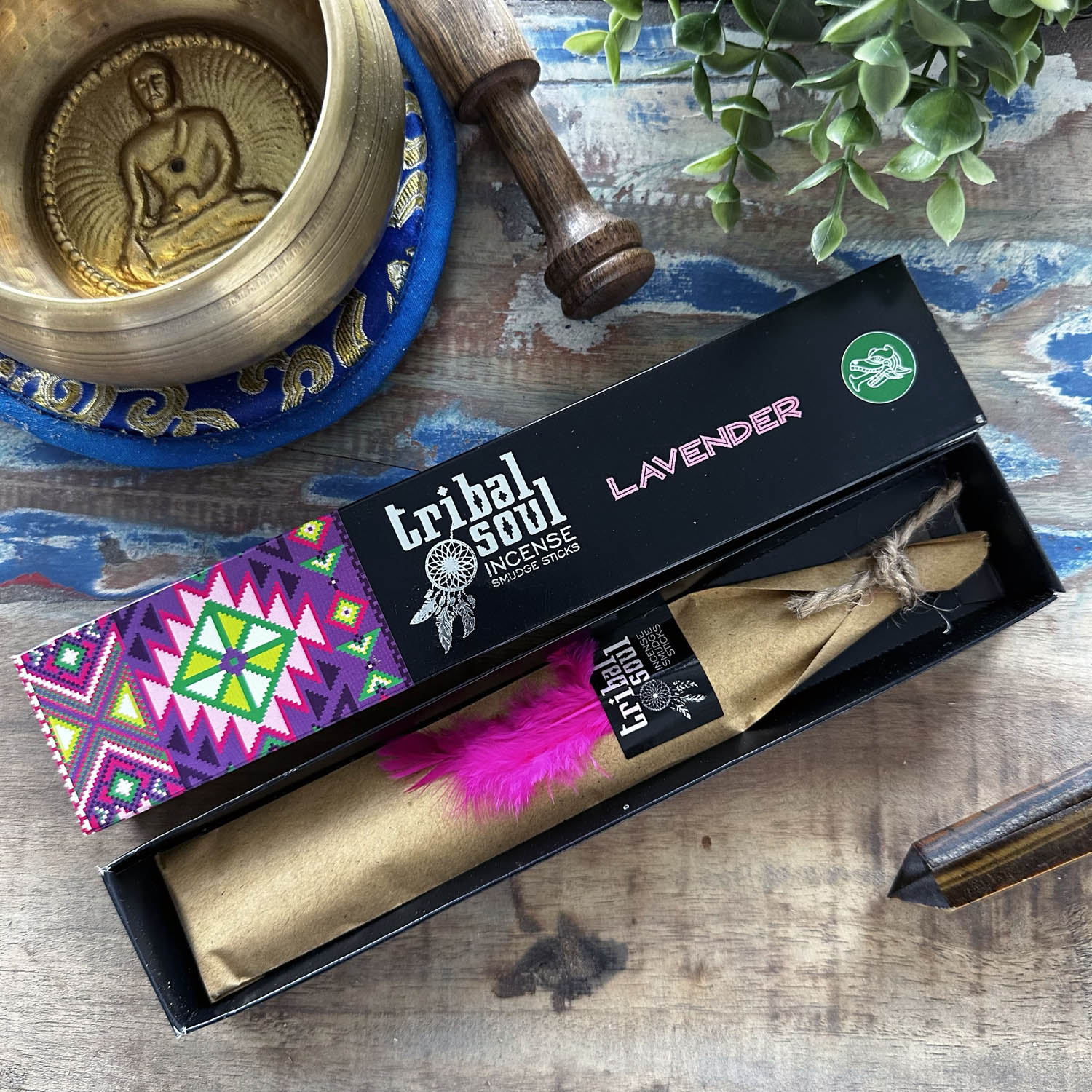 Hari Darshan Tribal Soul Lavender Smudge Incense Sticks (15g)1