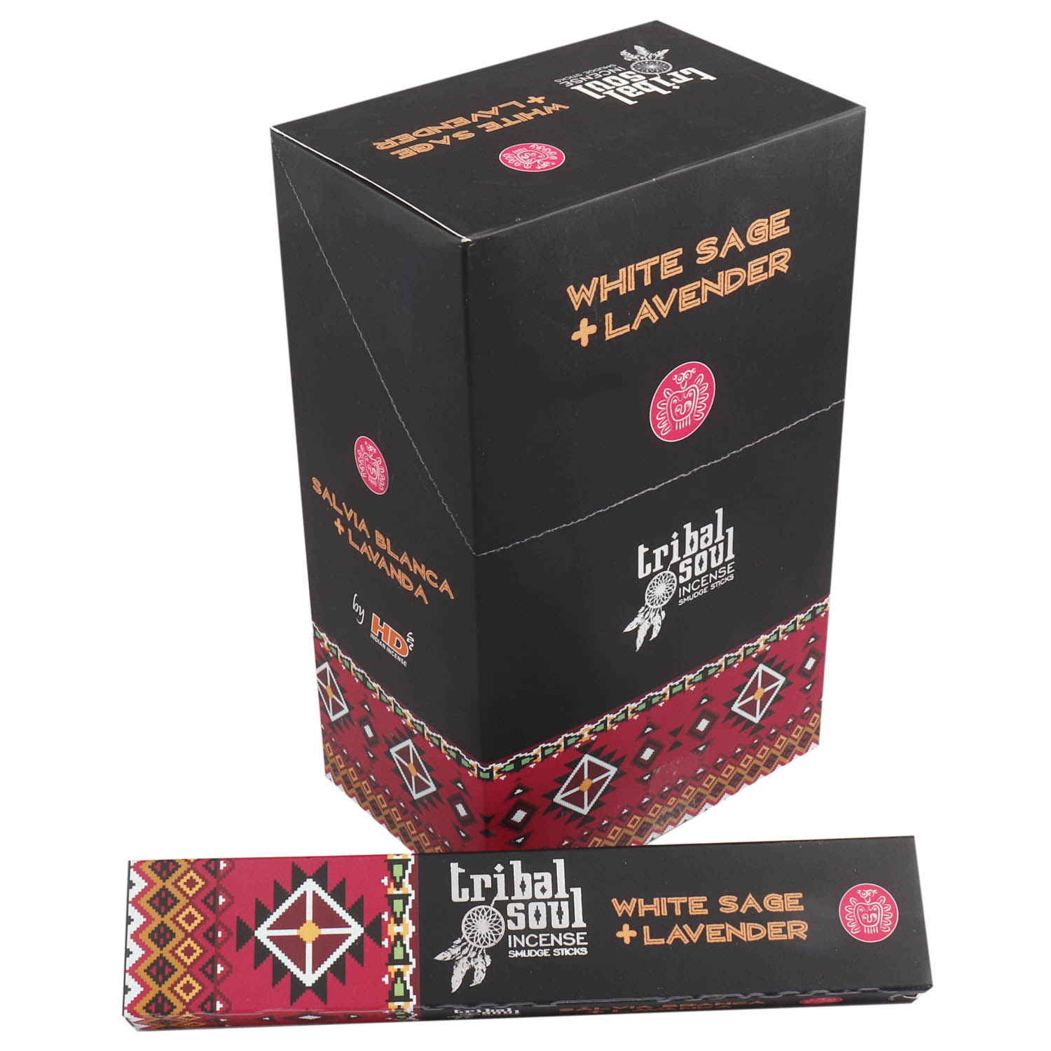 Hari Darshan Tribal Soul White Sage & Lavender Smudge Incense Sticks (15g)