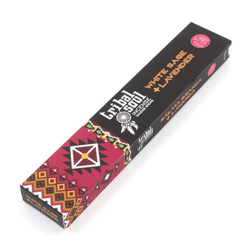Hari Darshan Tribal Soul White Sage & Lavender Smudge Incense Sticks (15g)1