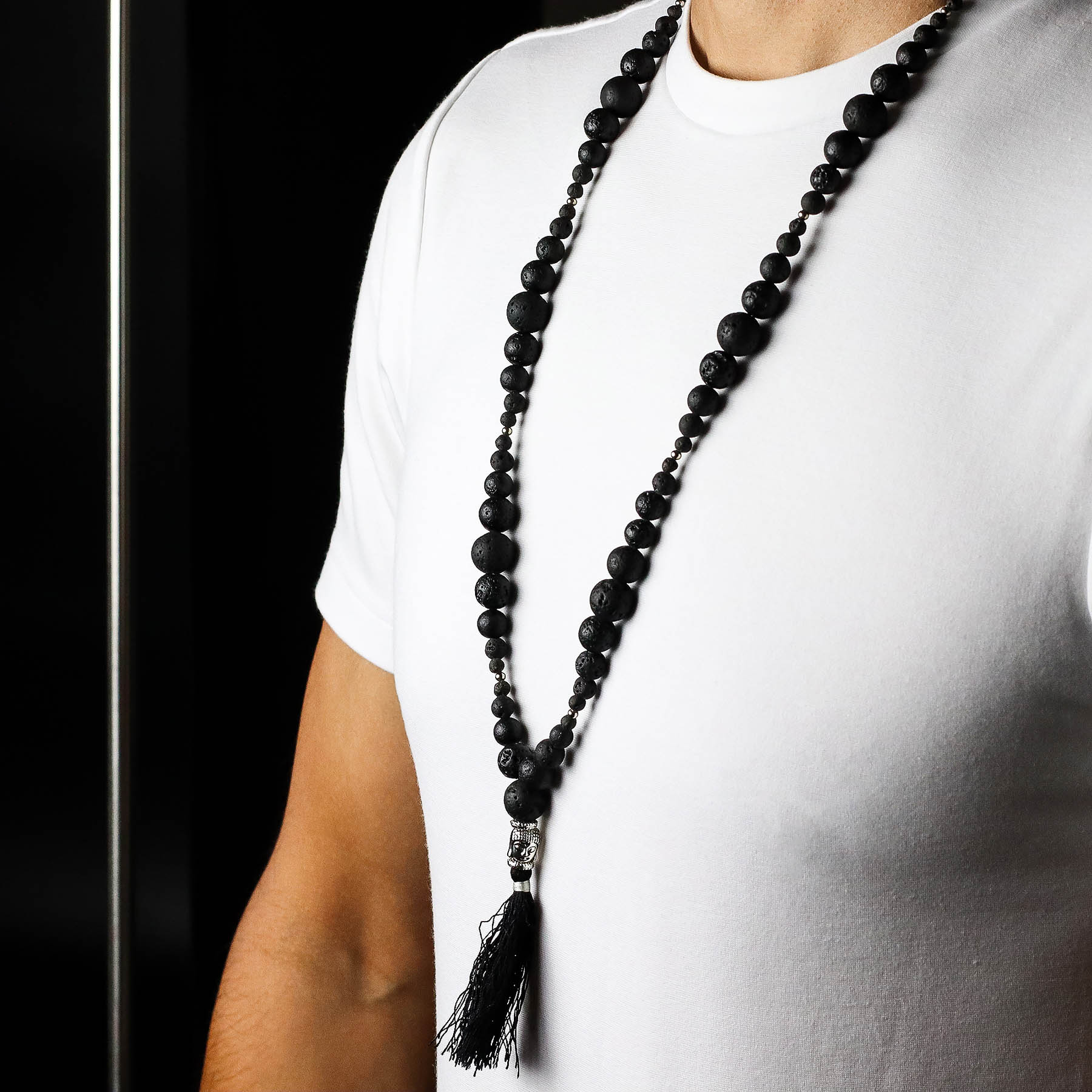 Essence of the Volcano Necklace – Grounding Energy (Lava Stone)3