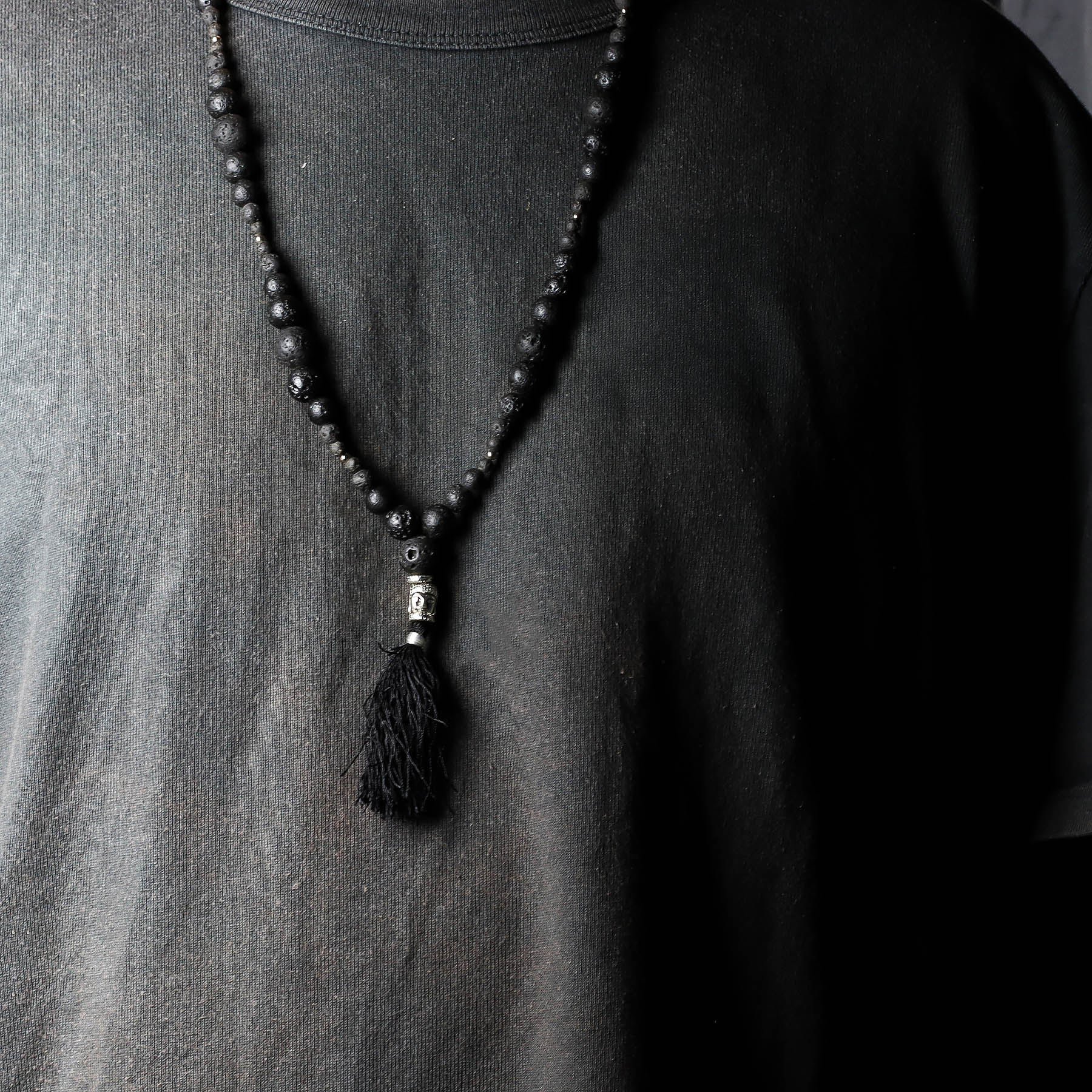 Essence of the Volcano Necklace – Grounding Energy (Lava Stone)4
