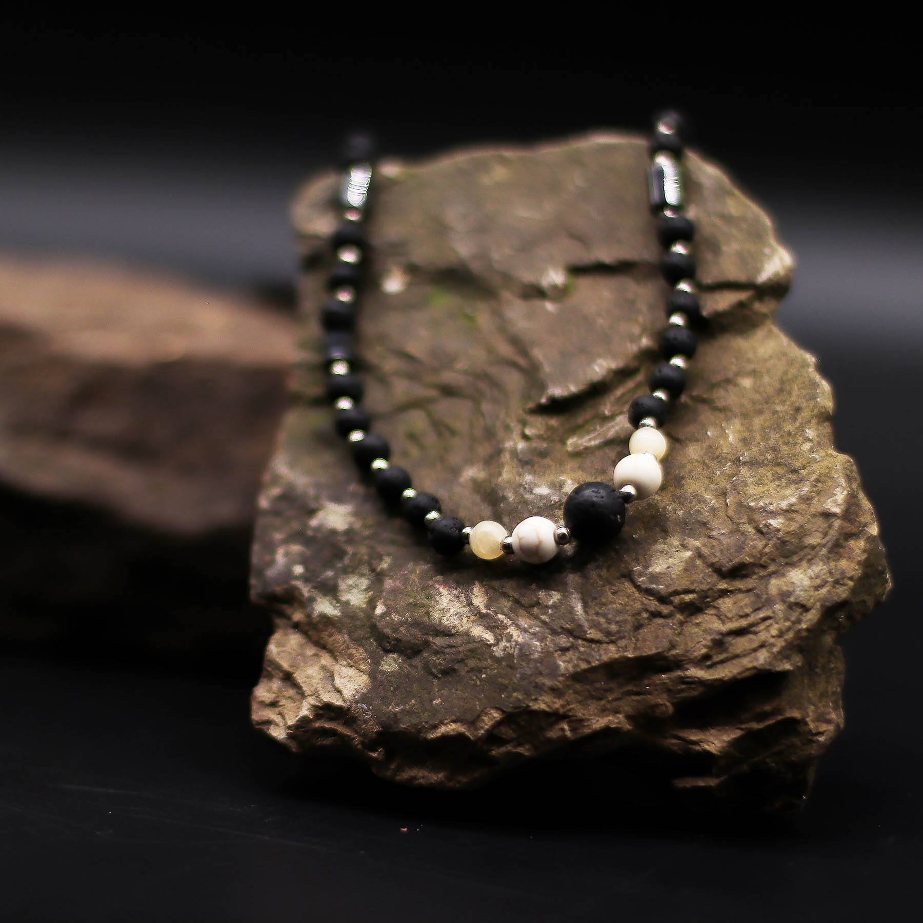 Essence of the Volcano Necklace – Cultural Connection (Lava Stone)2