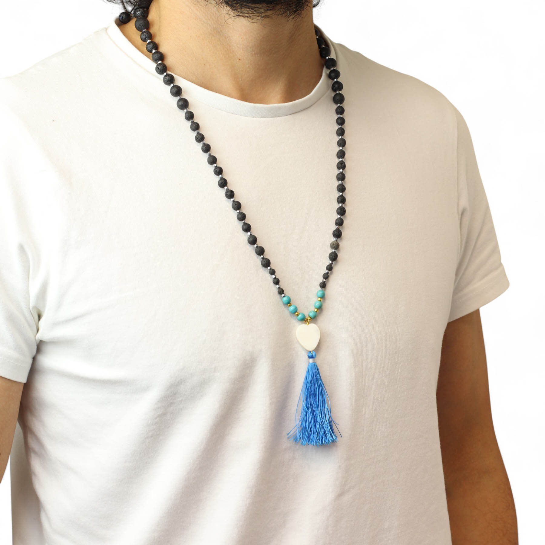 Essence of the Volcano Necklace – Calming Influence (Lava Stone)3