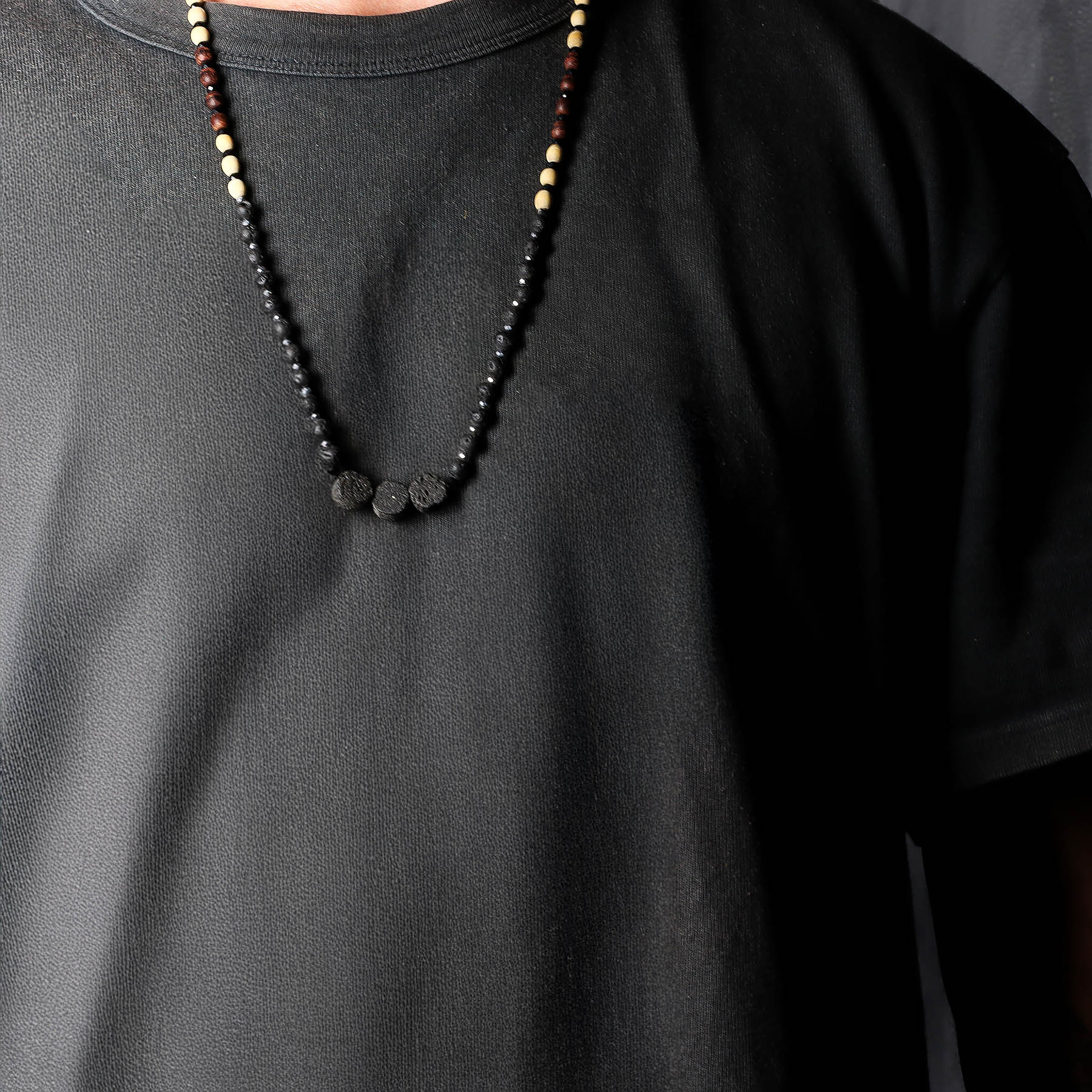 Essence of the Volcano Necklace – Connection to Nature (Lava Stone)5