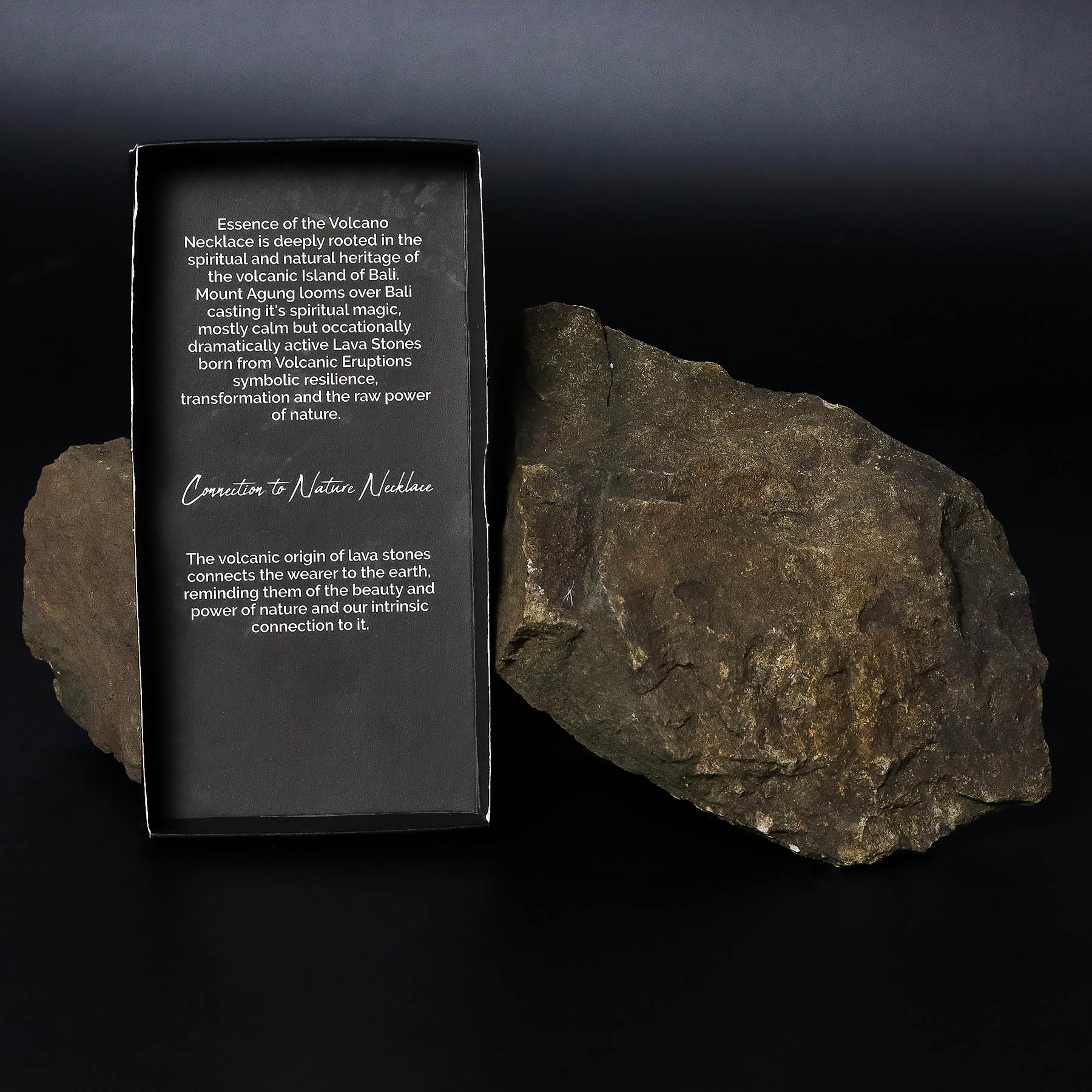 Essence of the Volcano Necklace – Connection to Nature (Lava Stone)6