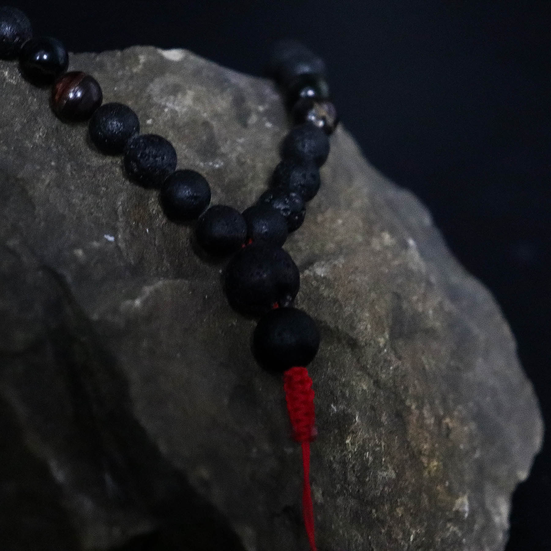 Essence of the Volcano Necklace – Personal Transformation (Lava Stone)3