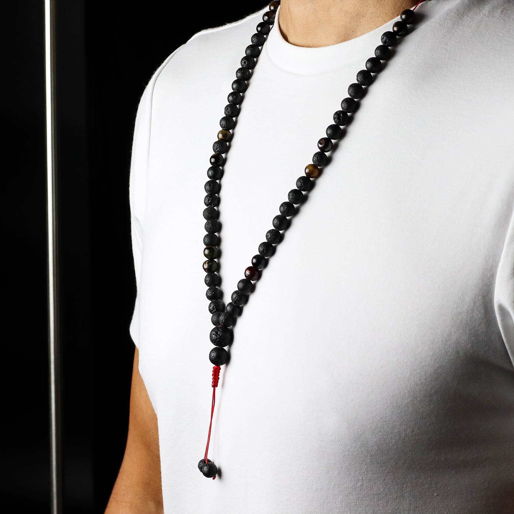 Essence of the Volcano Necklace – Personal Transformation (Lava Stone)4