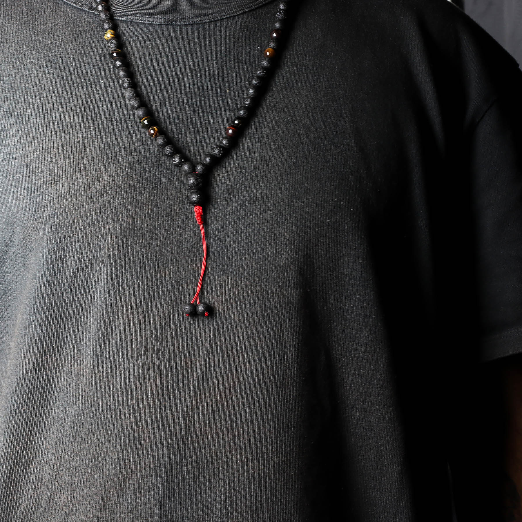 Essence of the Volcano Necklace – Personal Transformation (Lava Stone)5