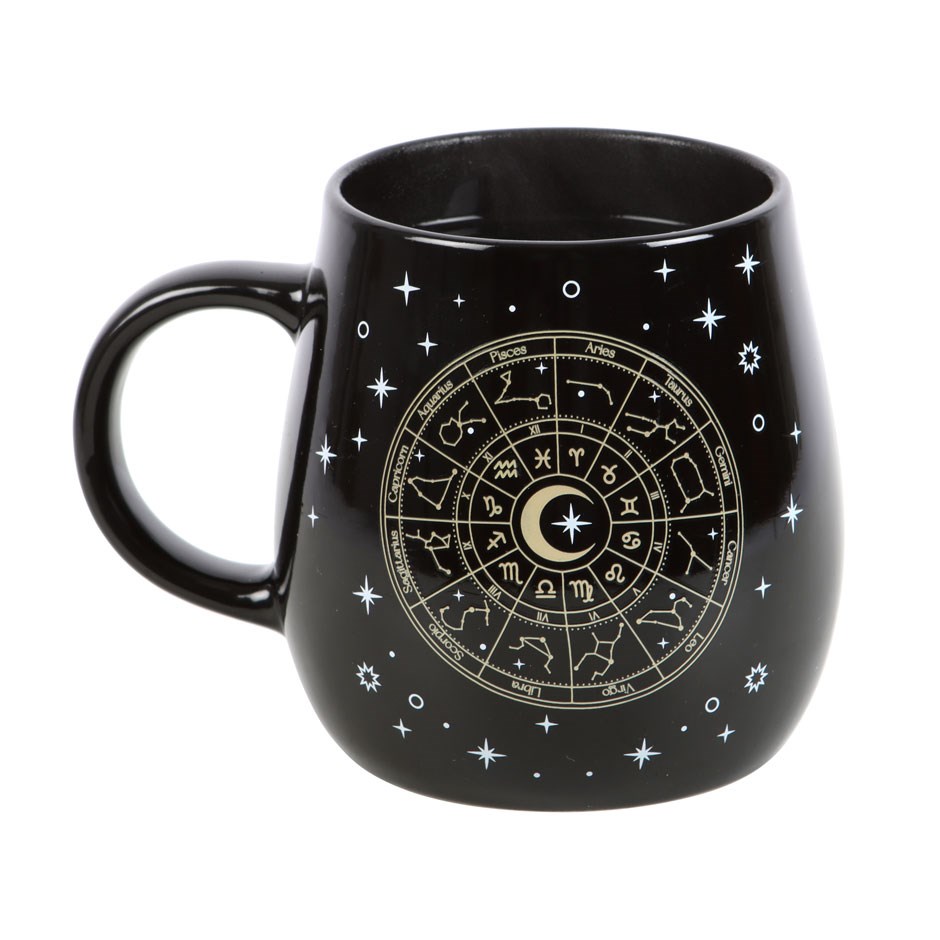 Astrology Wheel Heat Change Ceramic Mug