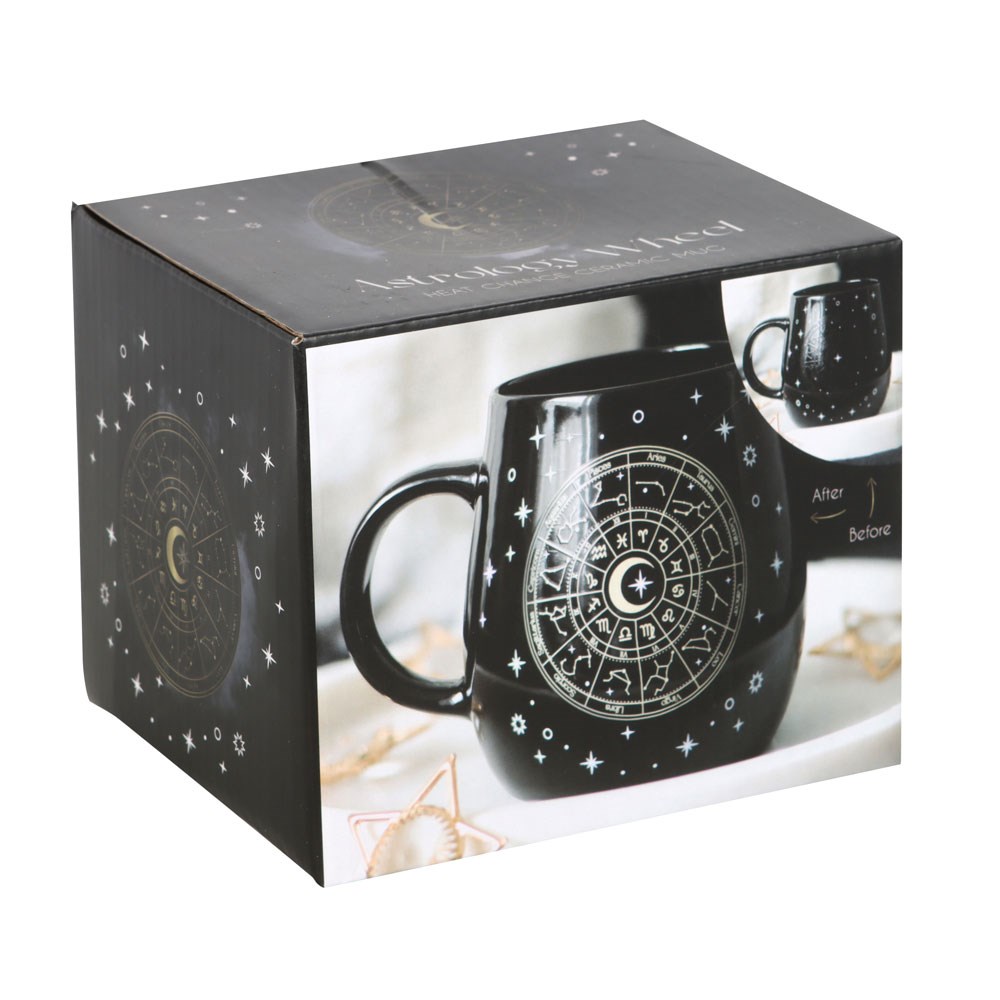 Astrology Wheel Heat Change Ceramic Mug3