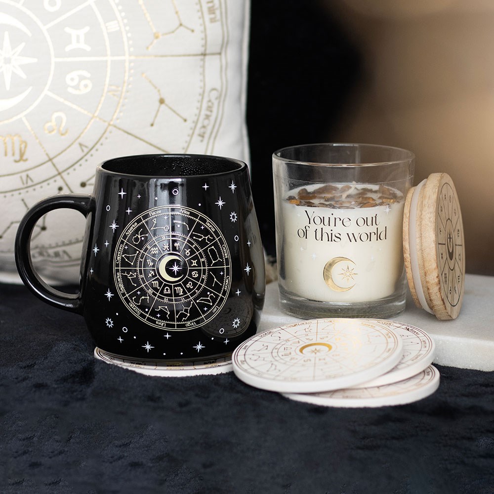 Astrology Wheel Heat Change Ceramic Mug6