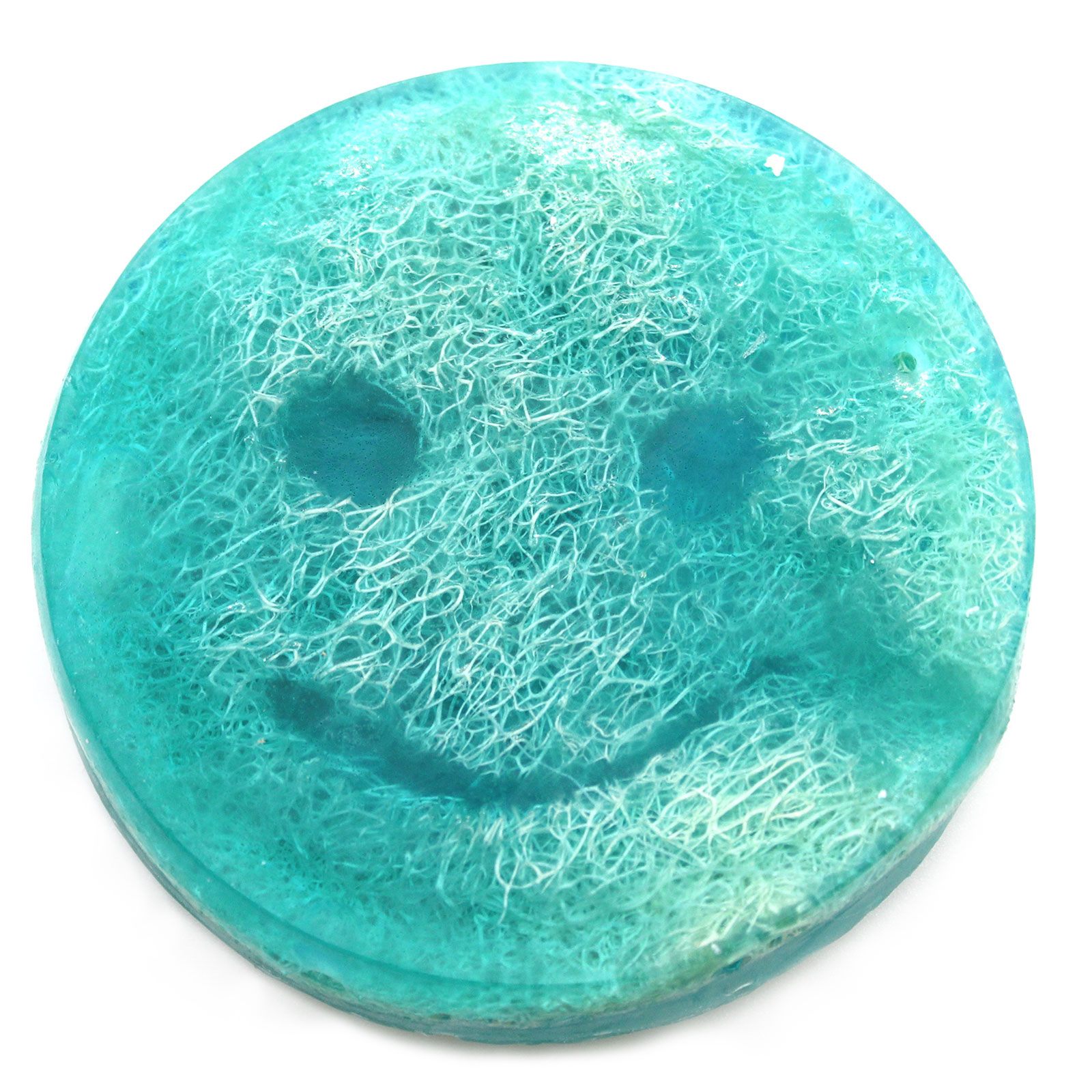 Raspberry & Pomegranate Happy Scrub: Luxury Exfoliating Loofah Soap