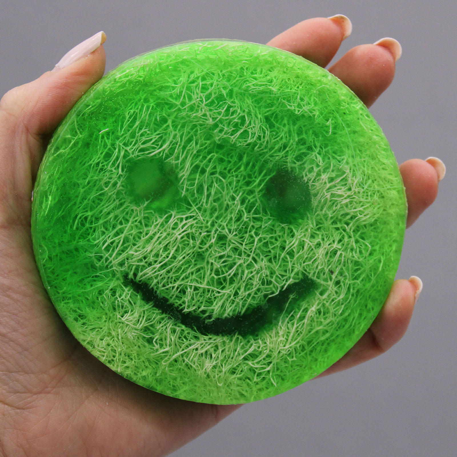 Grapefruit Happy Scrub: Luxury Exfoliating Loofah Soap5