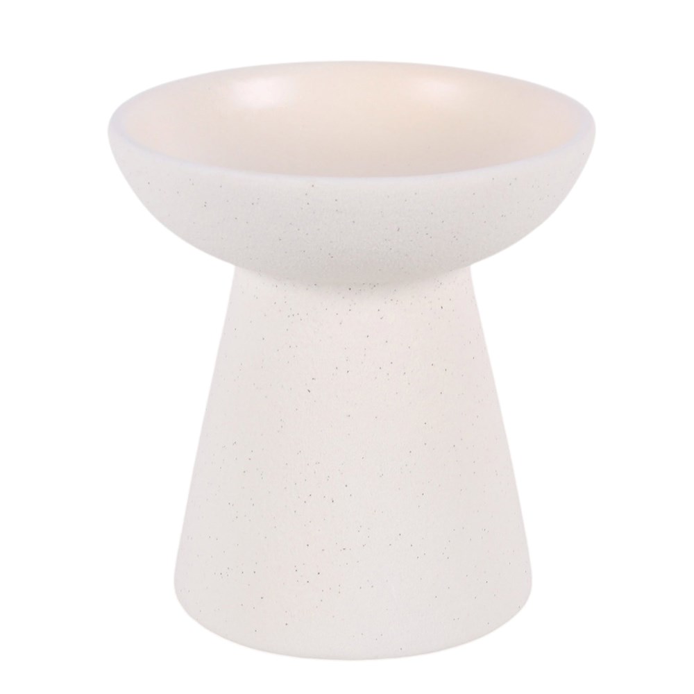 Cream Pedestal Ceramic Oil Burner3