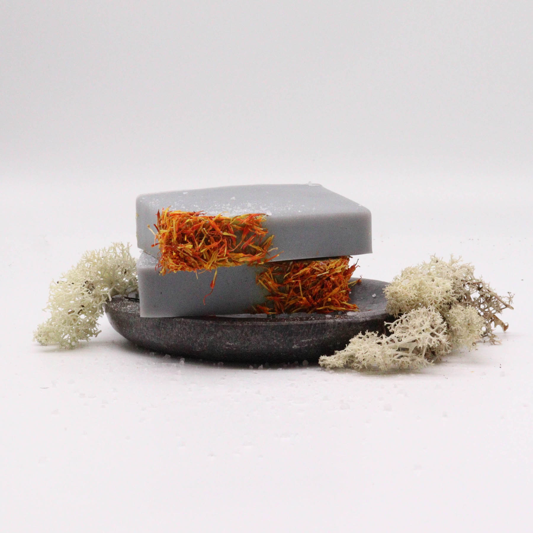 Sea Salt & Moss Sliced Soap Loaf (13 Pieces)1